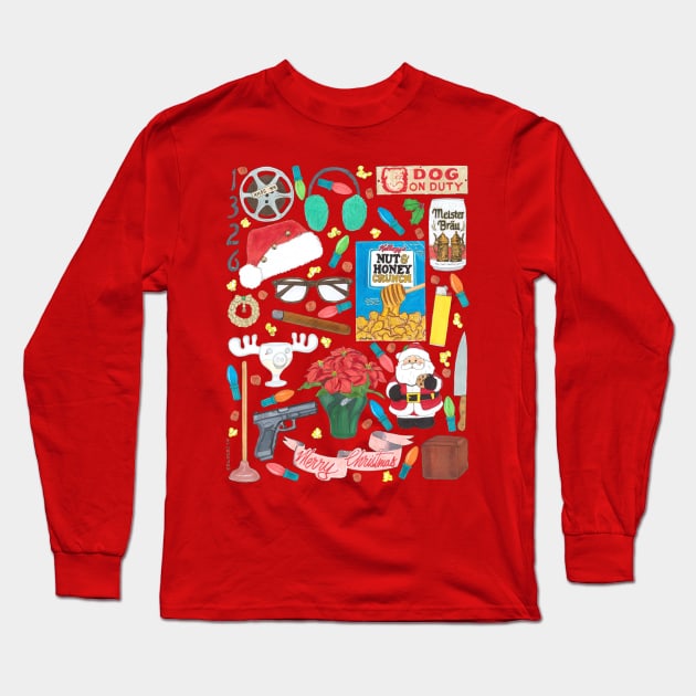 National Lampoon's Christmas Vacation Long Sleeve T-Shirt by TheStuffOfHorrorMovies